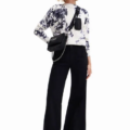 Jersey estampado hojas Desigual