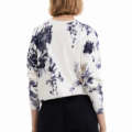 Jersey estampado hojas Desigual