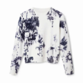 Jersey estampado hojas Desigual
