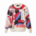 Jersey geométrico multicolor Desigual