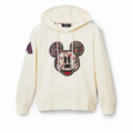 Sudadera gran patch Mickey Mouse Desigual