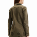 Vestido vaquero corto margaritas Desigual