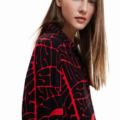 Vestido corto camisero mensajes Desigual