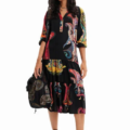 Vestido largo M. Christian Lacroix Desigual