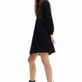 Vestido corto bordados Desigual