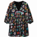Vestido corto college Desigual