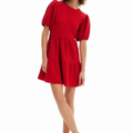 Vestido corto textura Desigual