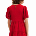 Vestido corto textura Desigual