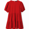 Vestido corto textura Desigual