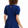 Vestido corto textura Desigual