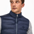 Chaleco HACKETT acolchado azul