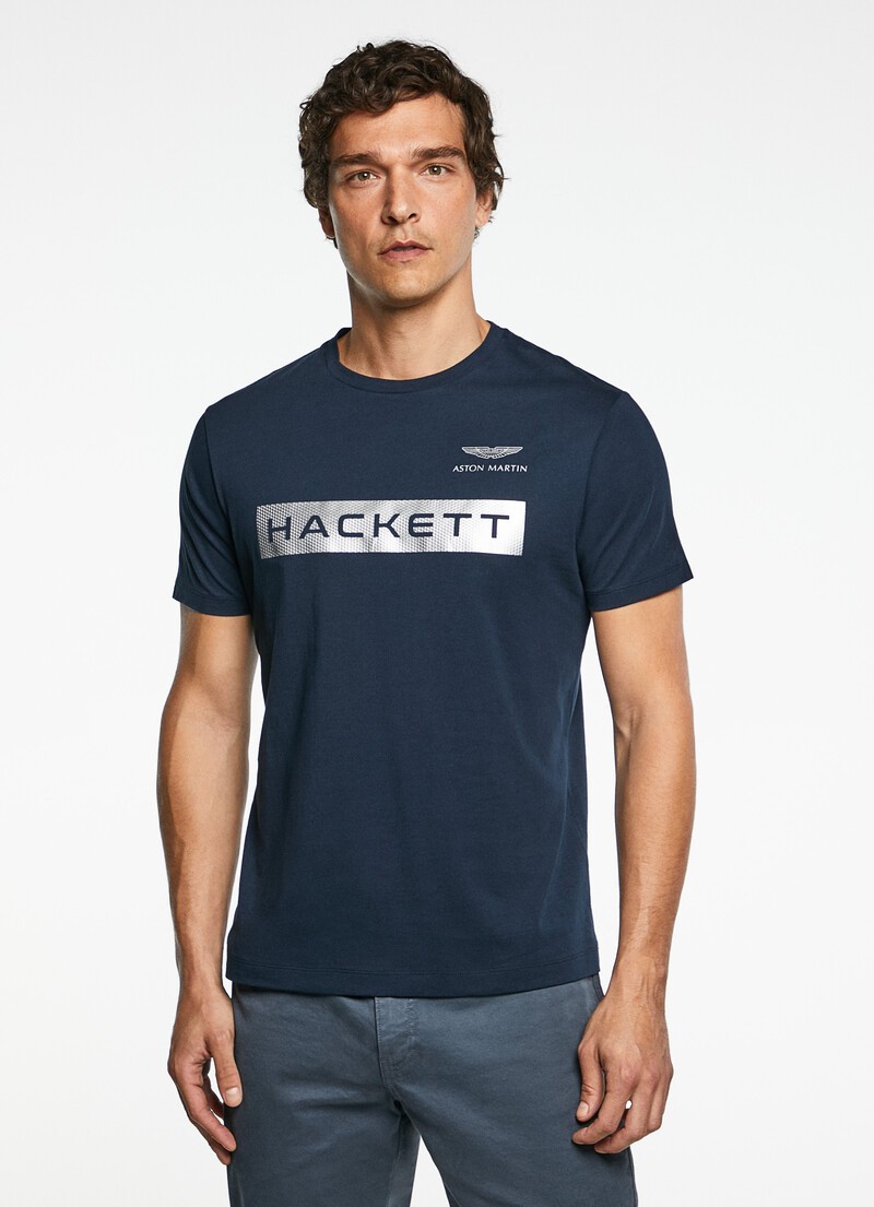 Camiseta logo estampado Hackett