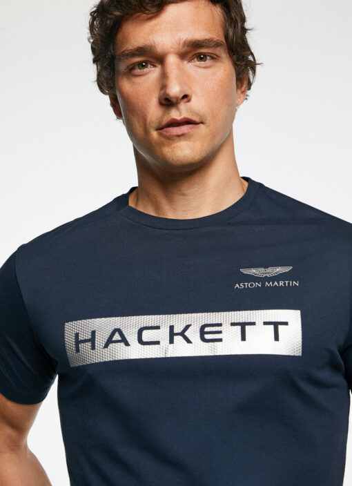 Camiseta logo estampado Hackett