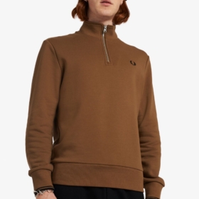 Sudadera con media cremallera FRED PERRY