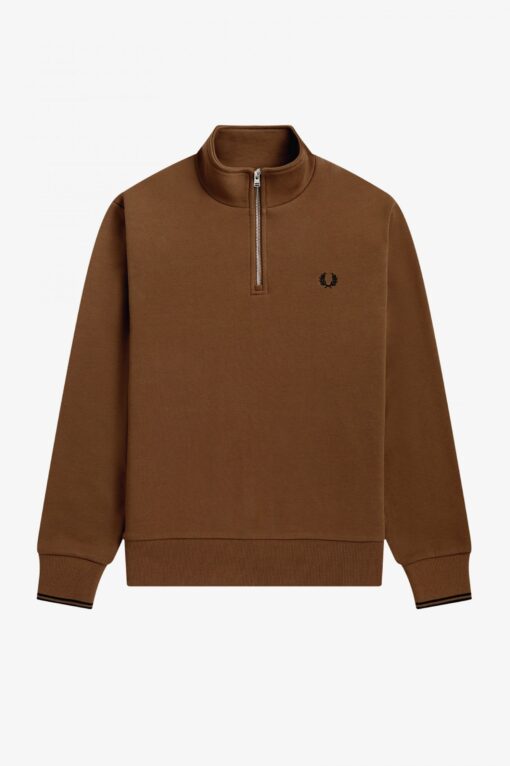 Sudadera con media cremallera FRED PERRY