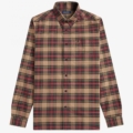 Camisa de cuadros escoceses FRED PERRY
