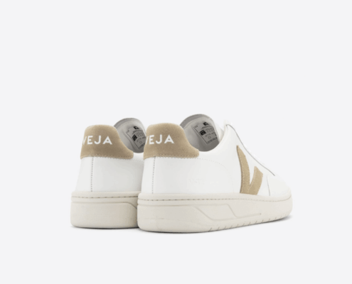 Zapatillas VEJA mujer V-12 LEATHER WHITE DUNE Zapatillas VEJA mujer V-12 LEATHER WHITE DUNE