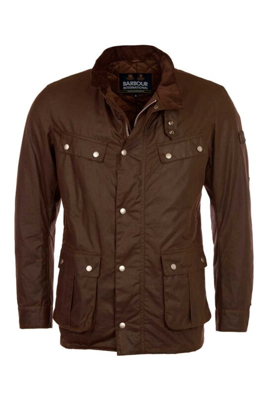 Chaqueta Barbour Duke marron