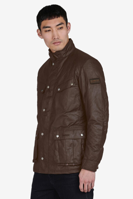 Chaqueta Barbour Duke marron