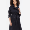 Gabardina Barbour mujer Greta marino