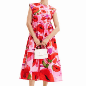 Vestido  labios M. Christian Lacroix