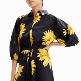 Vestido camisero margaritas M. Christian Lacroix