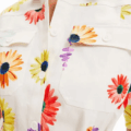 Vestido corto camisero flores M. Christian Lacroix