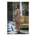 Vestido junco bordado rojo KAHYRA