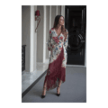 Vestido libélula flecos KAHYRA