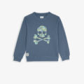 Sudadera calavera multicolor