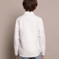 Polera oxford calavera contraste