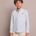 Camisa oxford cuello botones