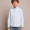 Camisa oxford cuello botones