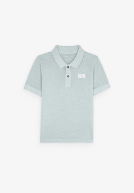 Polo con calavera trasera