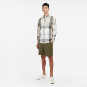 Camisa BARBOUR Harris Tailored marrón