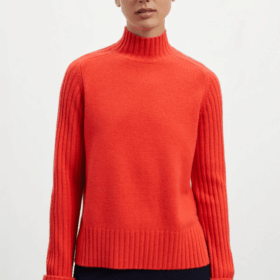 Jersey de punto ECOALF Eucalipto rojo