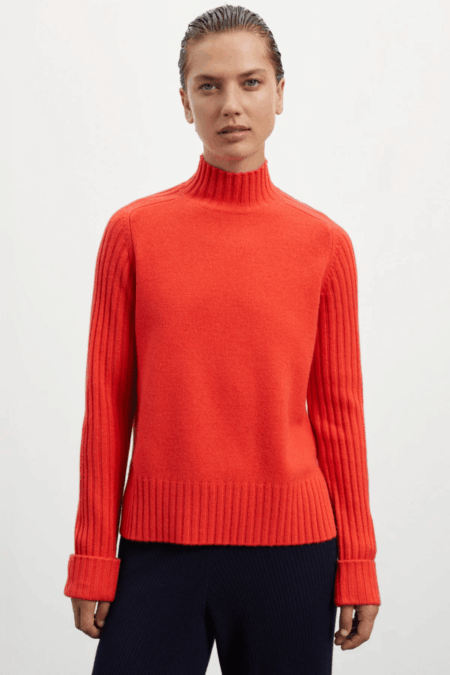 Jersey de punto ECOALF Eucalipto rojo