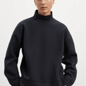 Sudadera ECOALF Atenas negra