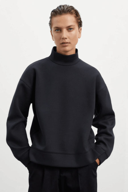 Sudadera ECOALF Atenas negra