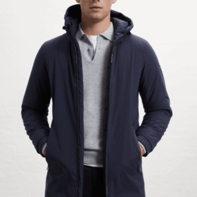 Abrigo ECOALF Pasu azul marino