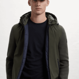 Chaqueta de punto ECOALF Berga verde