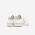 V-12 Leather White Sable