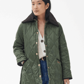 Chaqueta Barbour mujer Modern Liddesdale Quilt verde