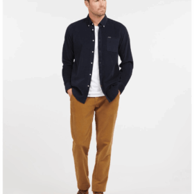 Camisa Barbour Tailored Ramsey azul marino