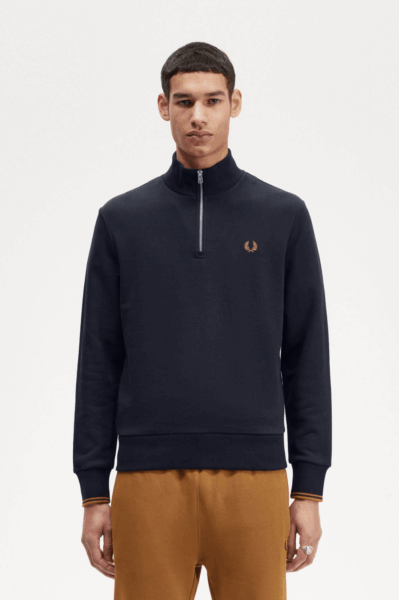 Sudadera con media cremallera