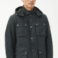 Chaqueta Barbour Auto Wax verde