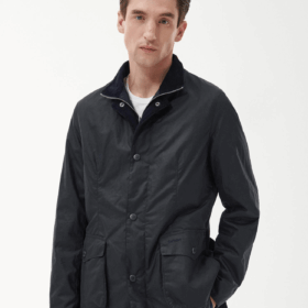 Chaqueta Barbour Compton Wax verde