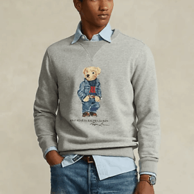 Sudadera de felpa con Polo Bear