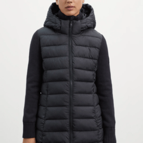 Abrigo ECOALF Wisteria negro