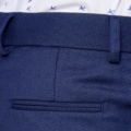 Pantalon SPAGNOLO traje nido de abeja azul